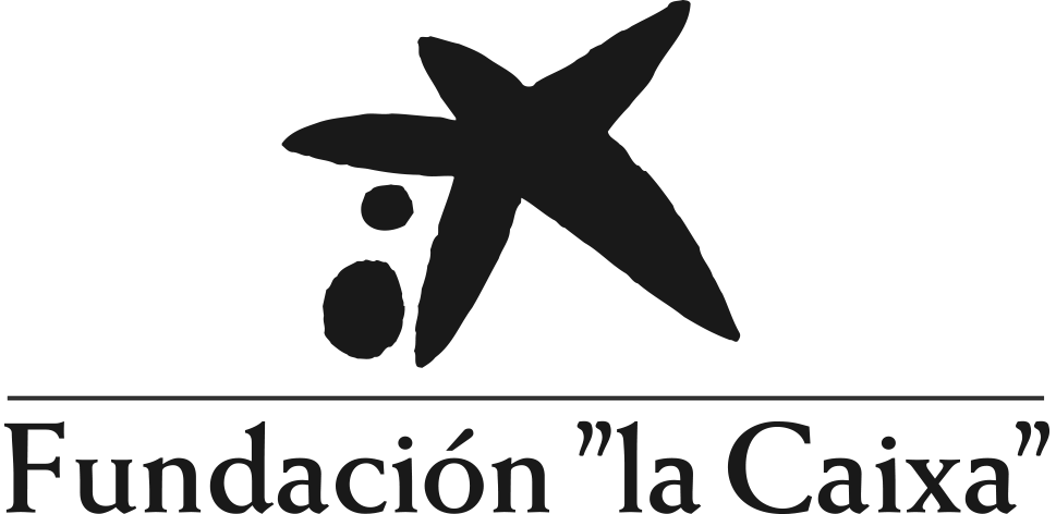 Logo Fundación La Caixa Negro Castellano